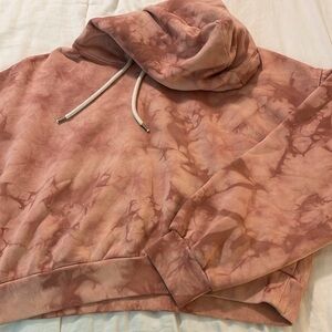Gap tie die Crop Hoodie